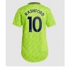 Manchester United Marcus Rashford #10 Tredje Tröja Dam 2022-23 Korta ärmar